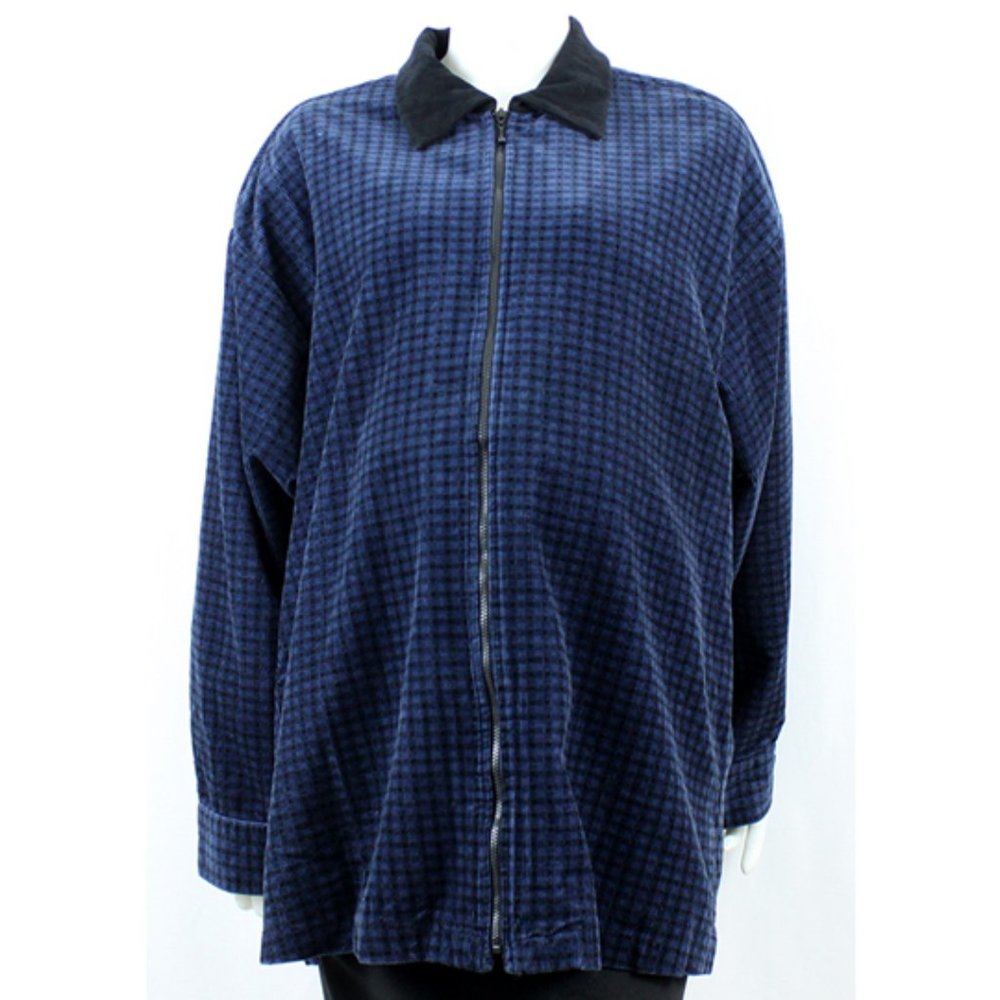VINTAGE 80s Corduroy Maternity Shacket Size L